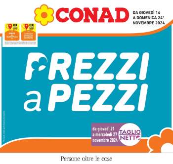 Volantino Conad - 14/11/2024 - 24/11/2024.