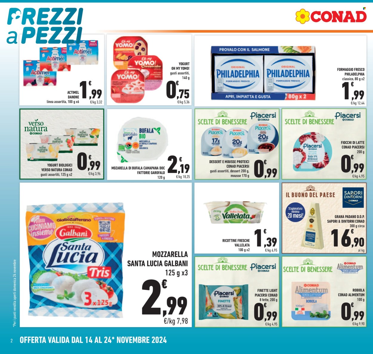 Volantino Conad - 14/11/2024 - 24/11/2024. Pagina 1