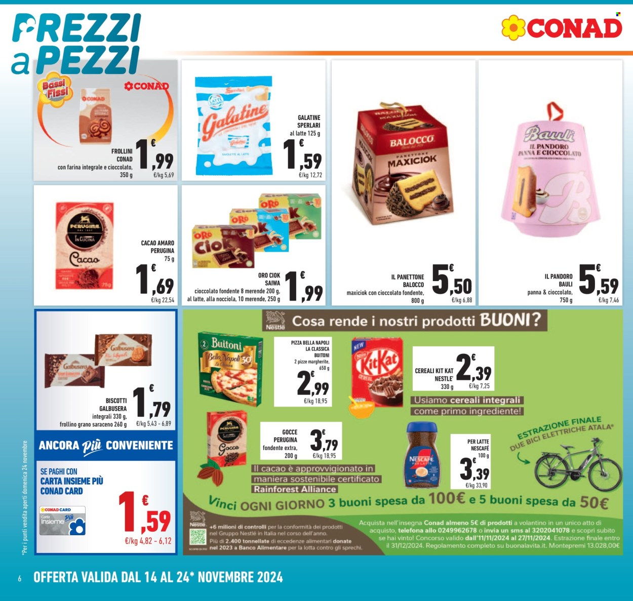 Volantino Conad - 14/11/2024 - 24/11/2024. Pagina 1