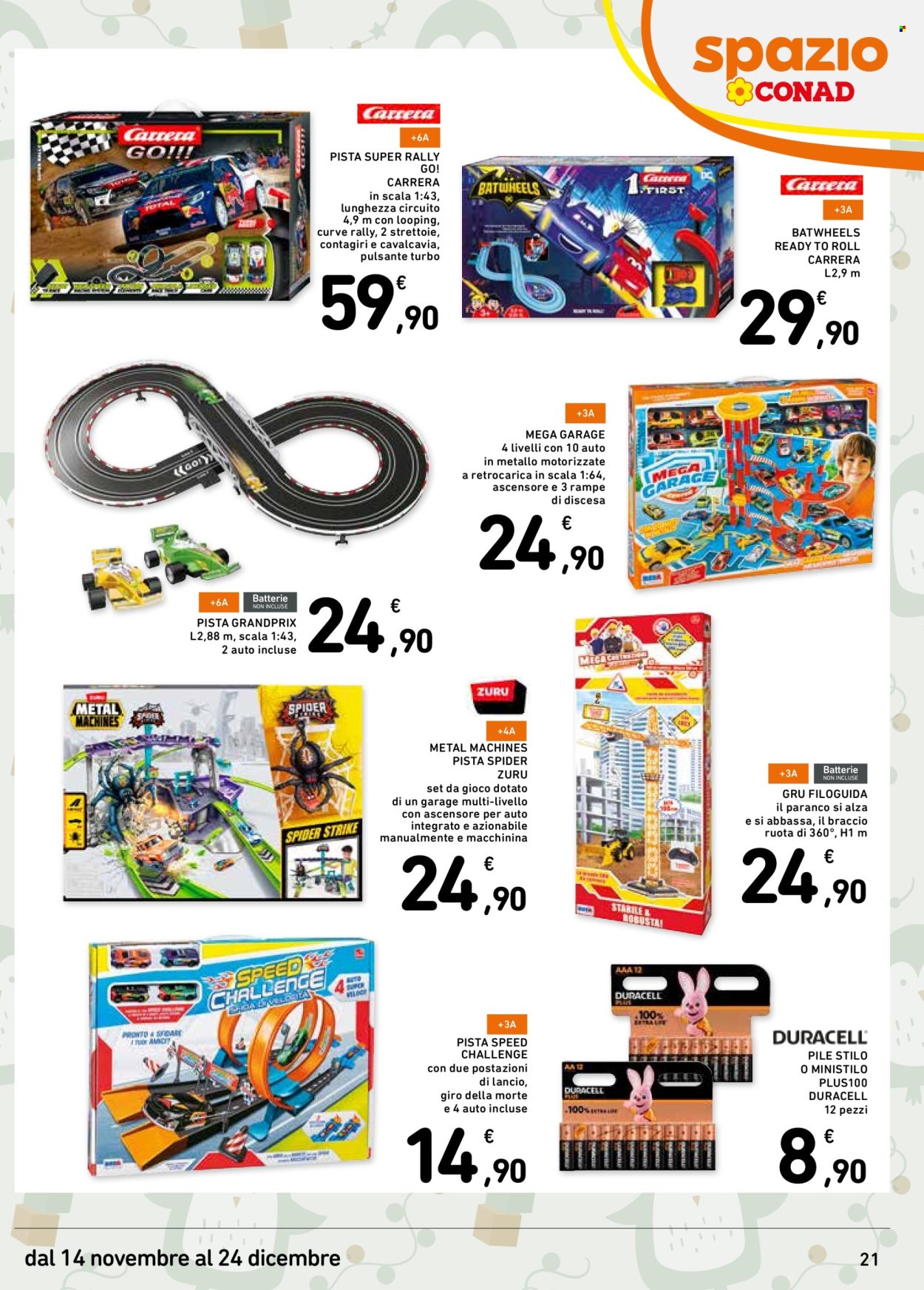 Volantino Spazio Conad - 14/11/2024 - 24/12/2024. Pagina 1