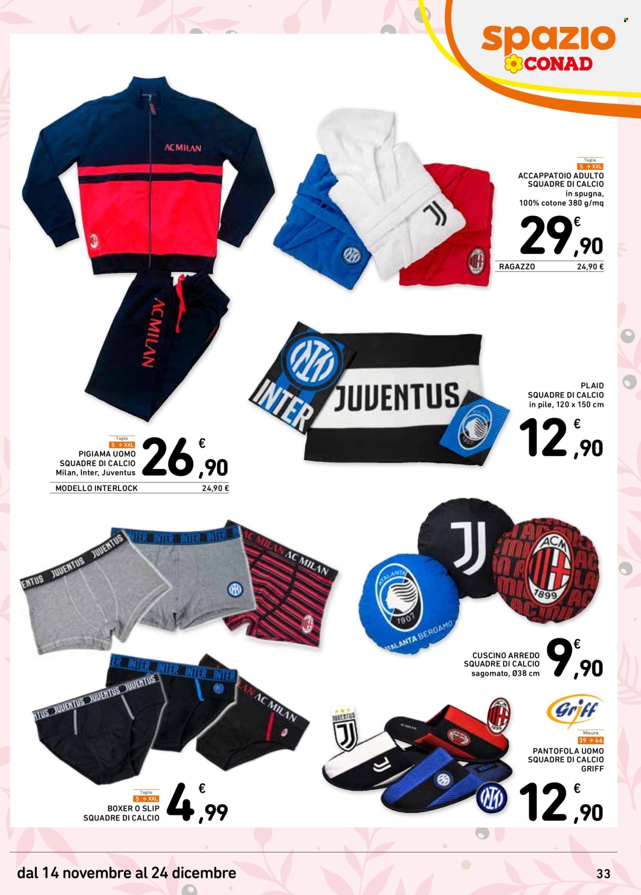 Volantino Spazio Conad - 14/11/2024 - 24/12/2024. Pagina 1