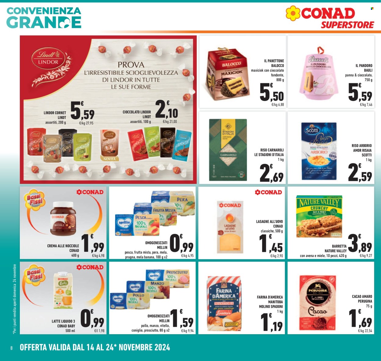 Volantino Conad Superstore - 14/11/2024 - 24/11/2024. Pagina 1