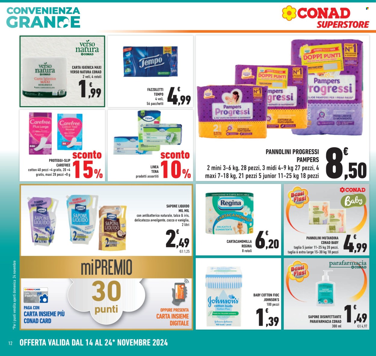 Volantino Conad Superstore - 14/11/2024 - 24/11/2024. Pagina 1