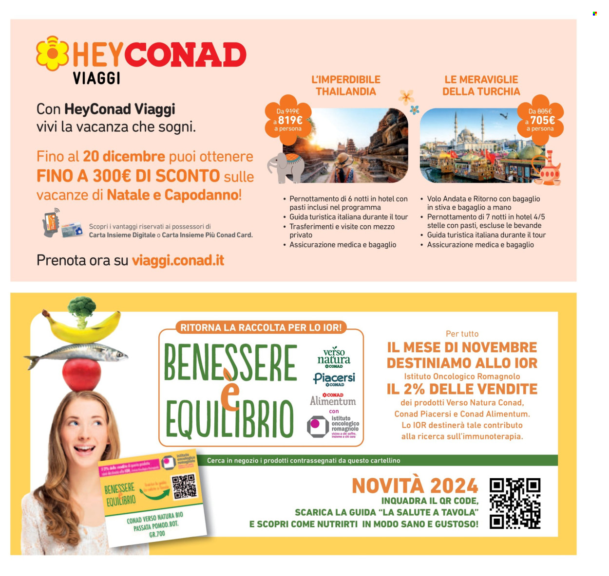 Volantino Conad Superstore - 14/11/2024 - 24/11/2024. Pagina 1