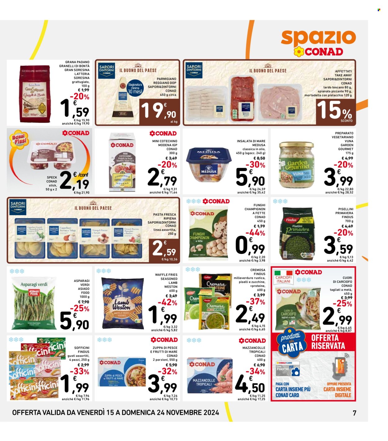 Volantino Spazio Conad - 15/11/2024 - 24/11/2024. Pagina 7