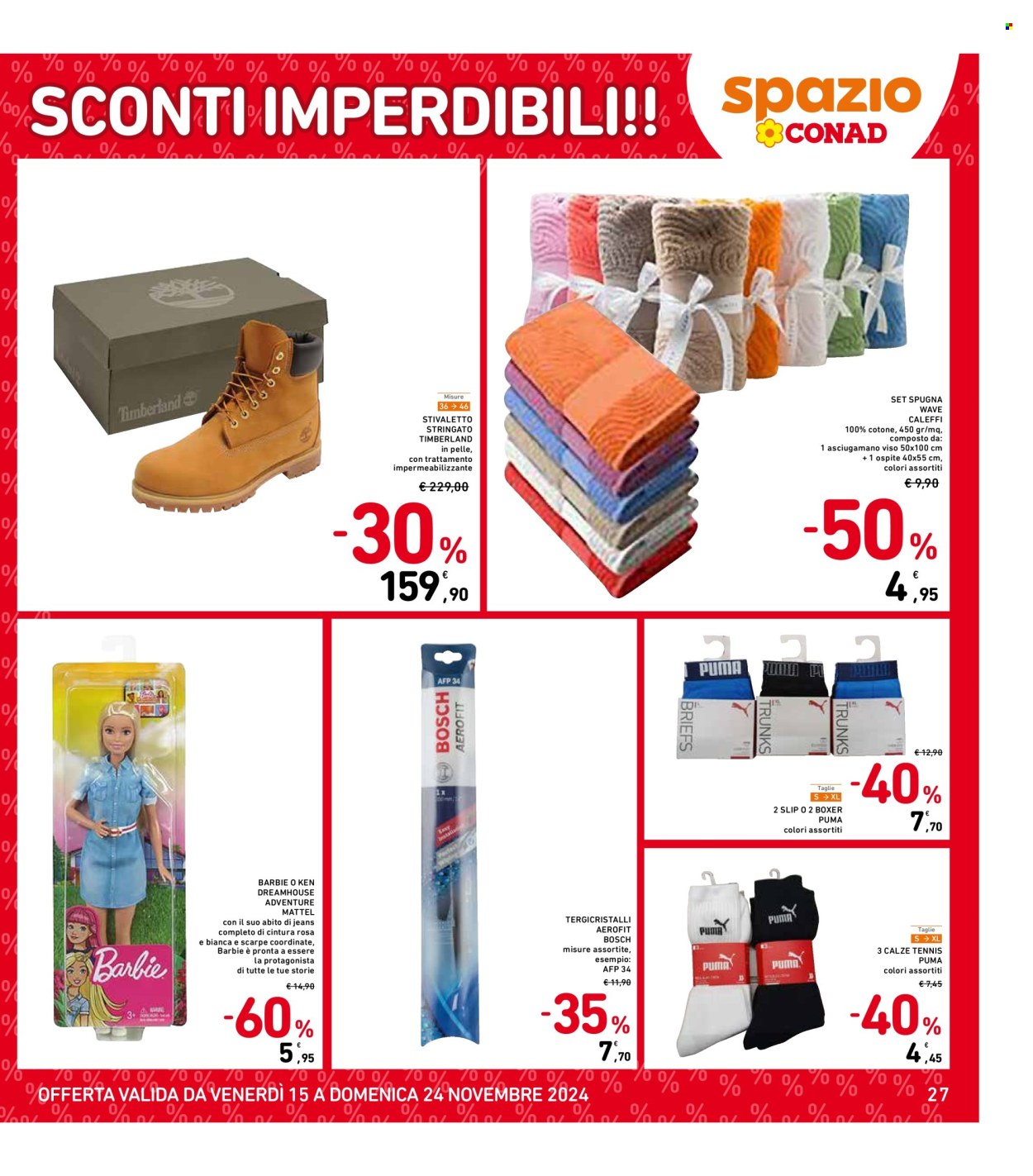 Volantino Spazio Conad - 15/11/2024 - 24/11/2024. Pagina 1