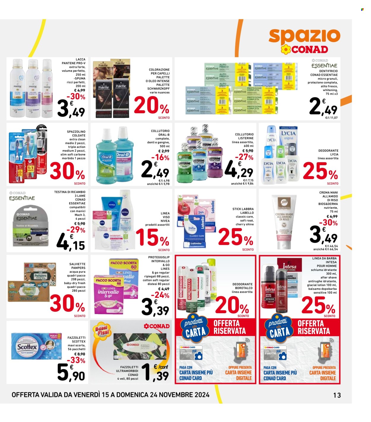 Volantino Spazio Conad - 15/11/2024 - 24/11/2024. Pagina 1