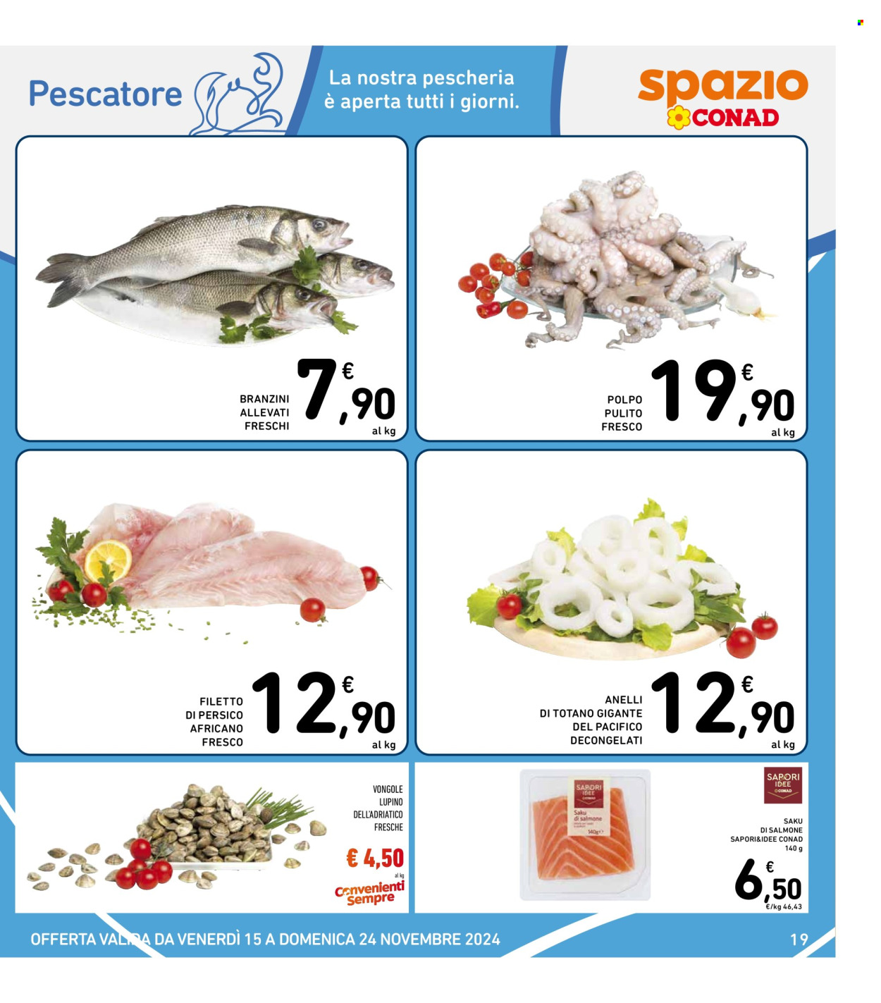 Volantino Spazio Conad - 15/11/2024 - 24/11/2024. Pagina 1