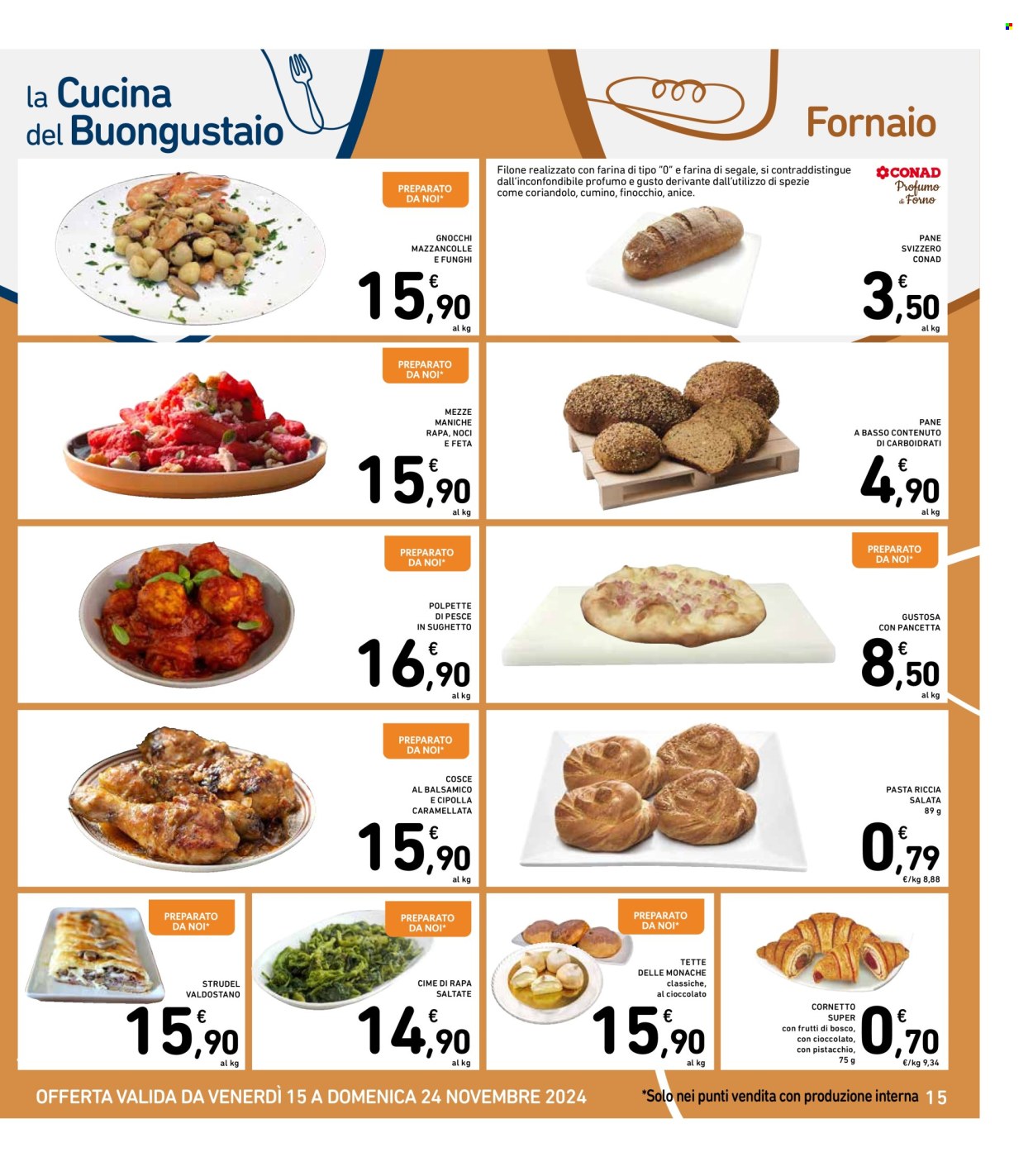 Volantino Spazio Conad - 15/11/2024 - 24/11/2024. Pagina 1