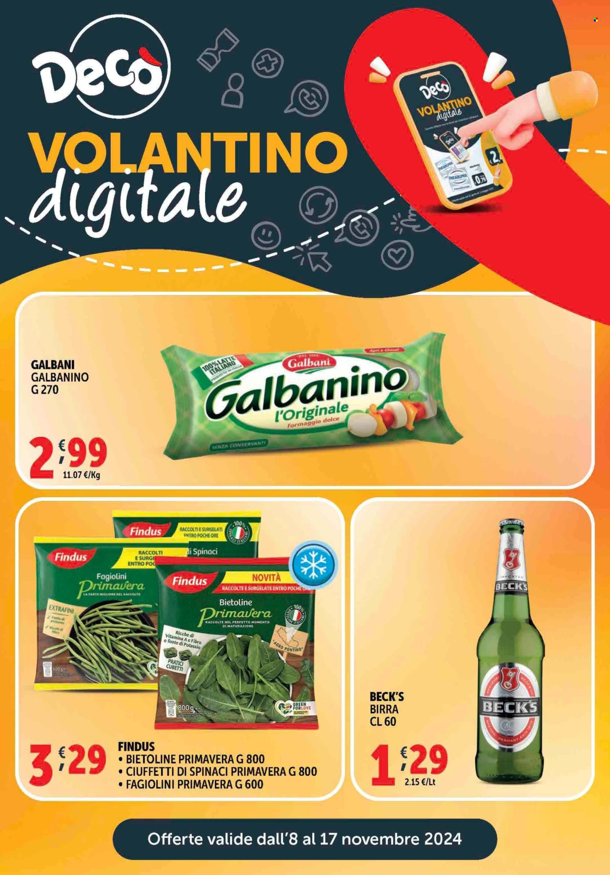 Volantino Deco - 8/11/2024 - 17/11/2024. Pagina 1