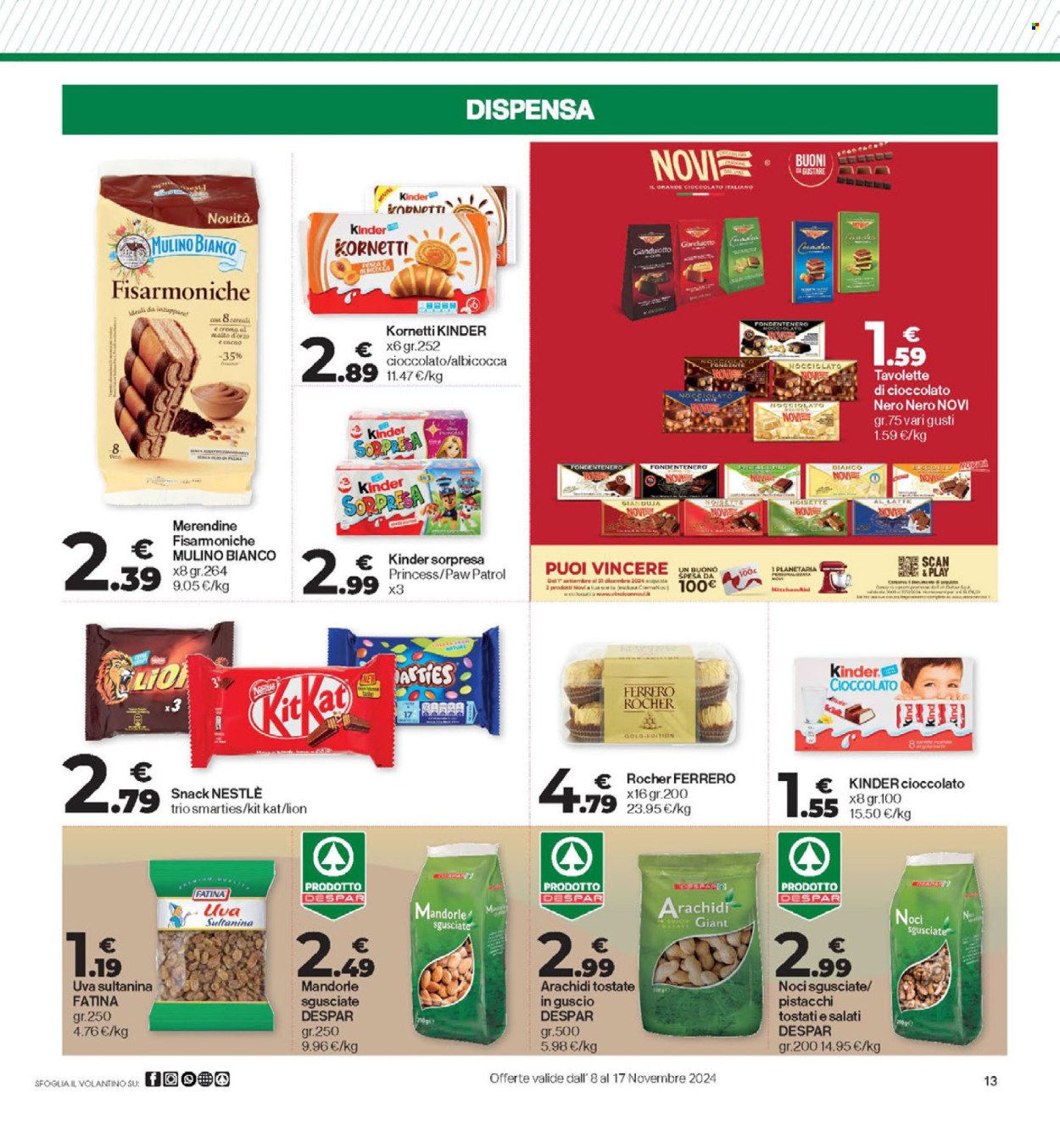 Volantino Interspar - 8/11/2024 - 17/11/2024. Pagina 1