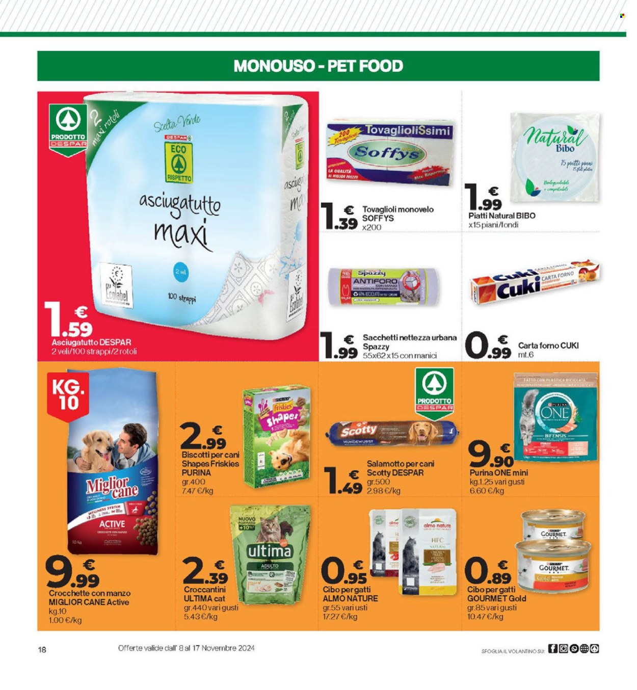 Volantino Interspar - 8/11/2024 - 17/11/2024. Pagina 1