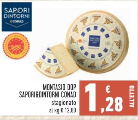 Montasio DOP Sapori&Dintorni Conad