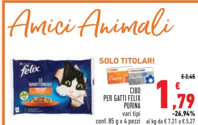 Cibo per Gatti Felix Purina