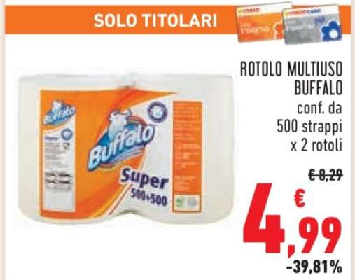 ROTOLO MULTIUSO BUFFALO