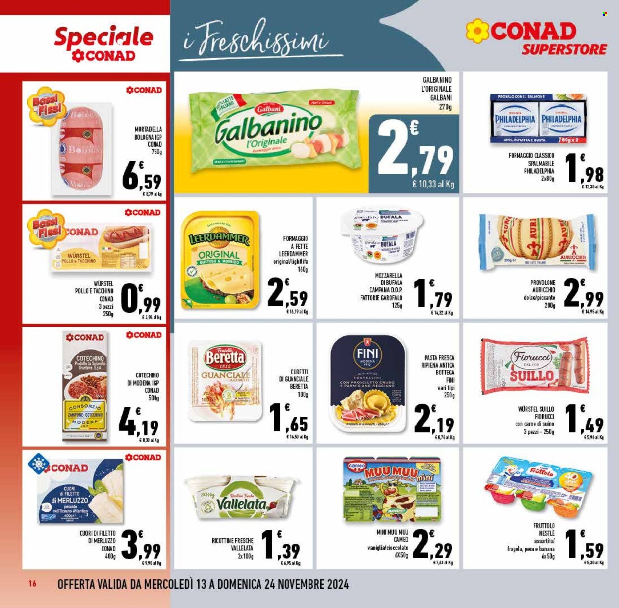 Leták Conad Superstore - 13.11.2024 - 26.11.2024. Strana 16