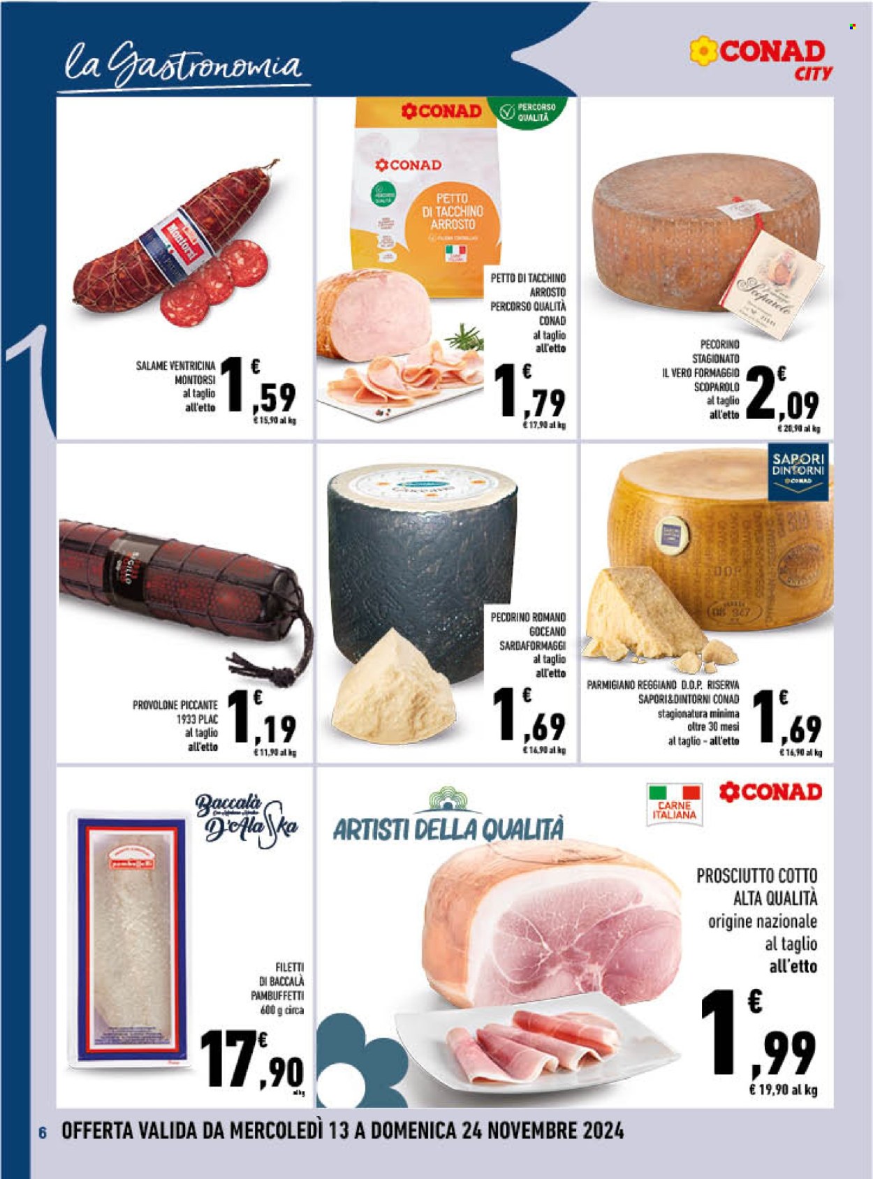 Volantino Conad City - 13/11/2024 - 24/11/2024. Pagina 1