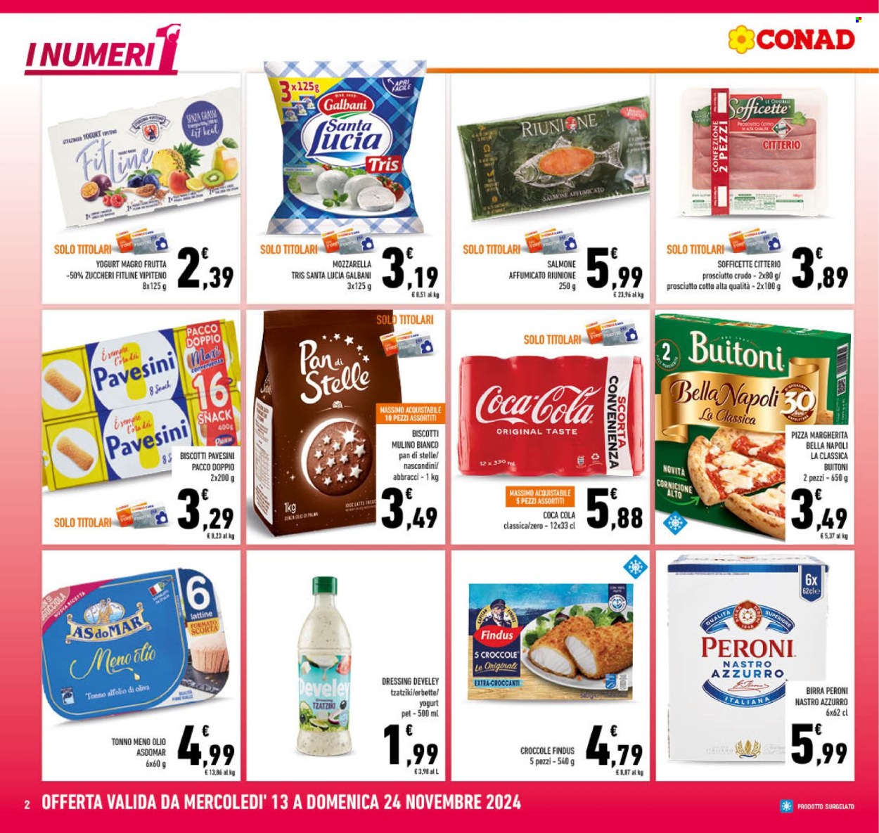 Volantino Conad - 13/11/2024 - 24/11/2024. Pagina 1