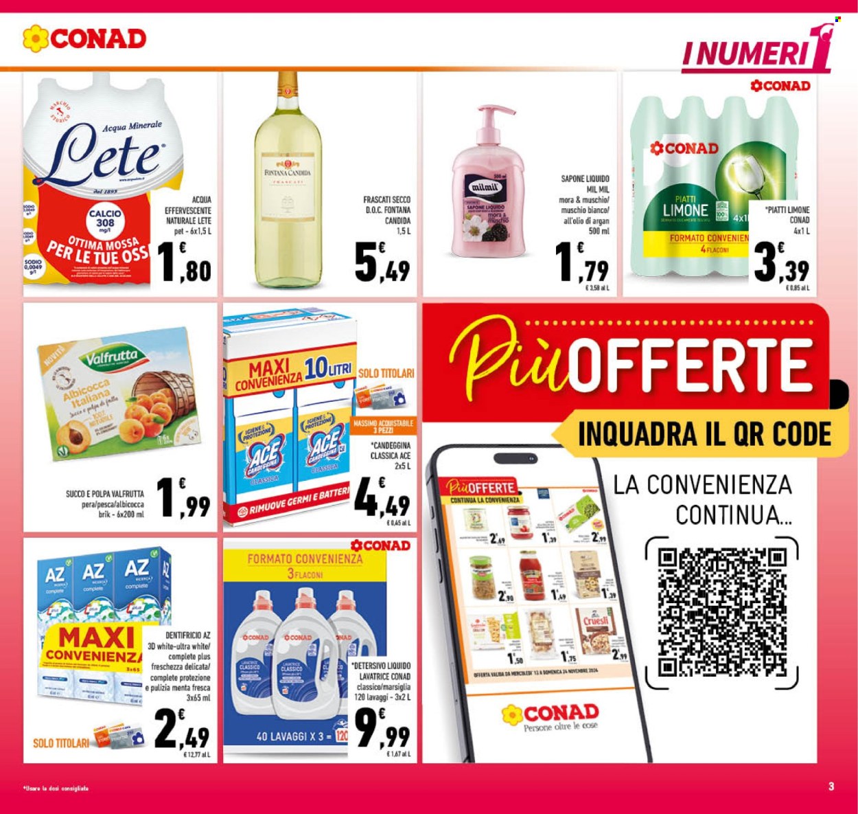 Volantino Conad - 13/11/2024 - 24/11/2024. Pagina 1