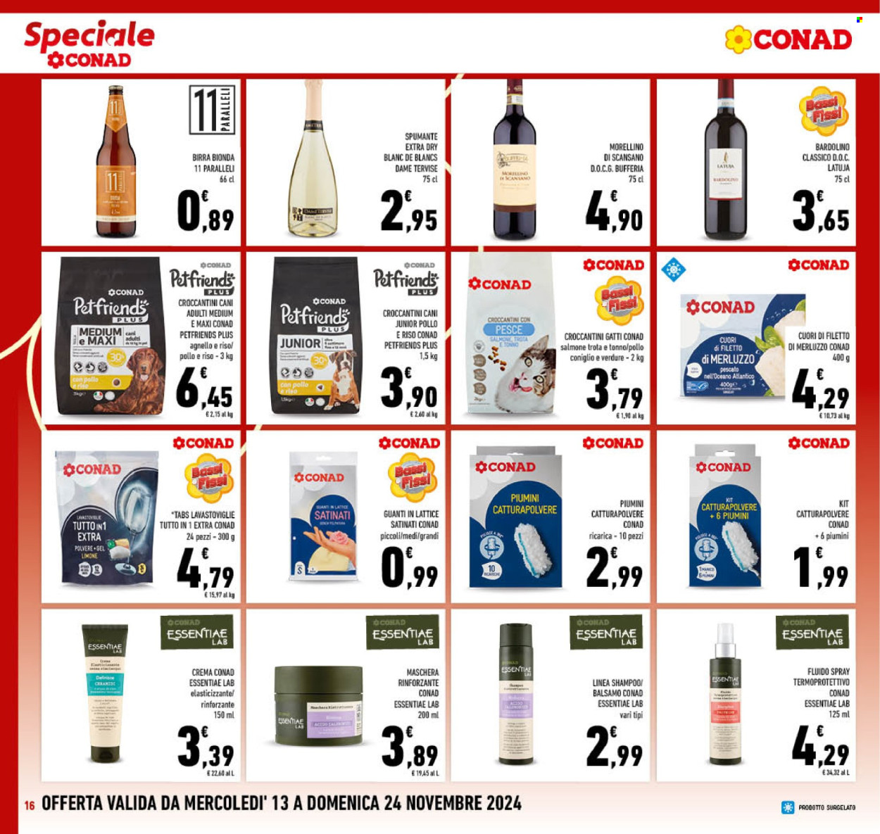 Volantino Conad - 13/11/2024 - 24/11/2024. Pagina 1