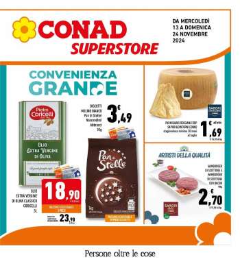 Volantino Conad Superstore - 13/11/2024 - 24/11/2024.