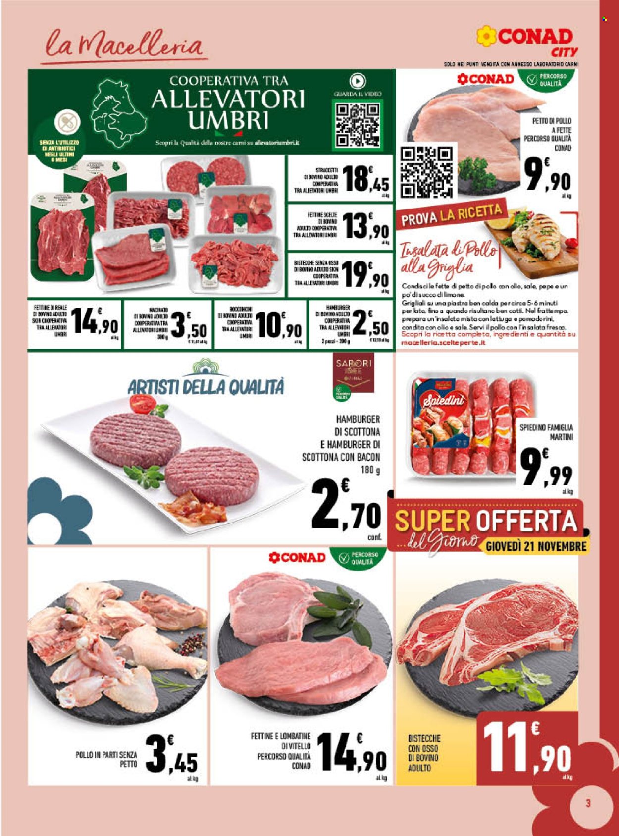 Volantino Conad - 13/11/2024 - 24/11/2024. Pagina 1