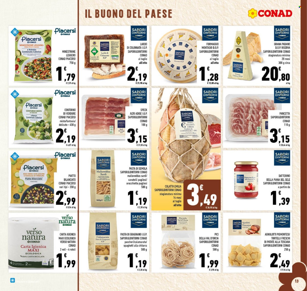 Volantino Conad - 13/11/2024 - 24/11/2024. Pagina 1