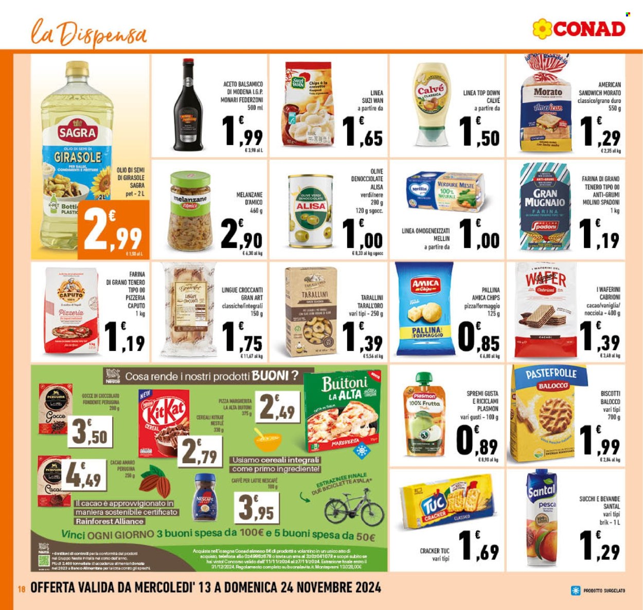 Volantino Conad - 13/11/2024 - 24/11/2024. Pagina 1