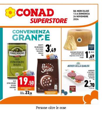 Volantino Conad Superstore - 13/11/2024 - 24/11/2024.