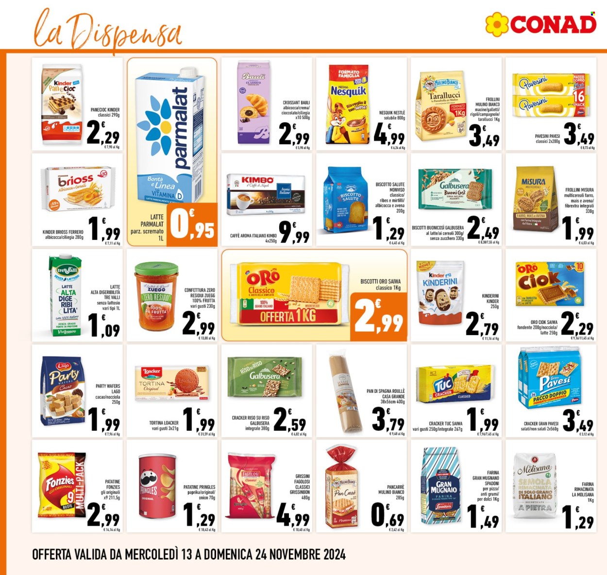 Volantino Conad - 13/11/2024 - 24/11/2024. Pagina 1