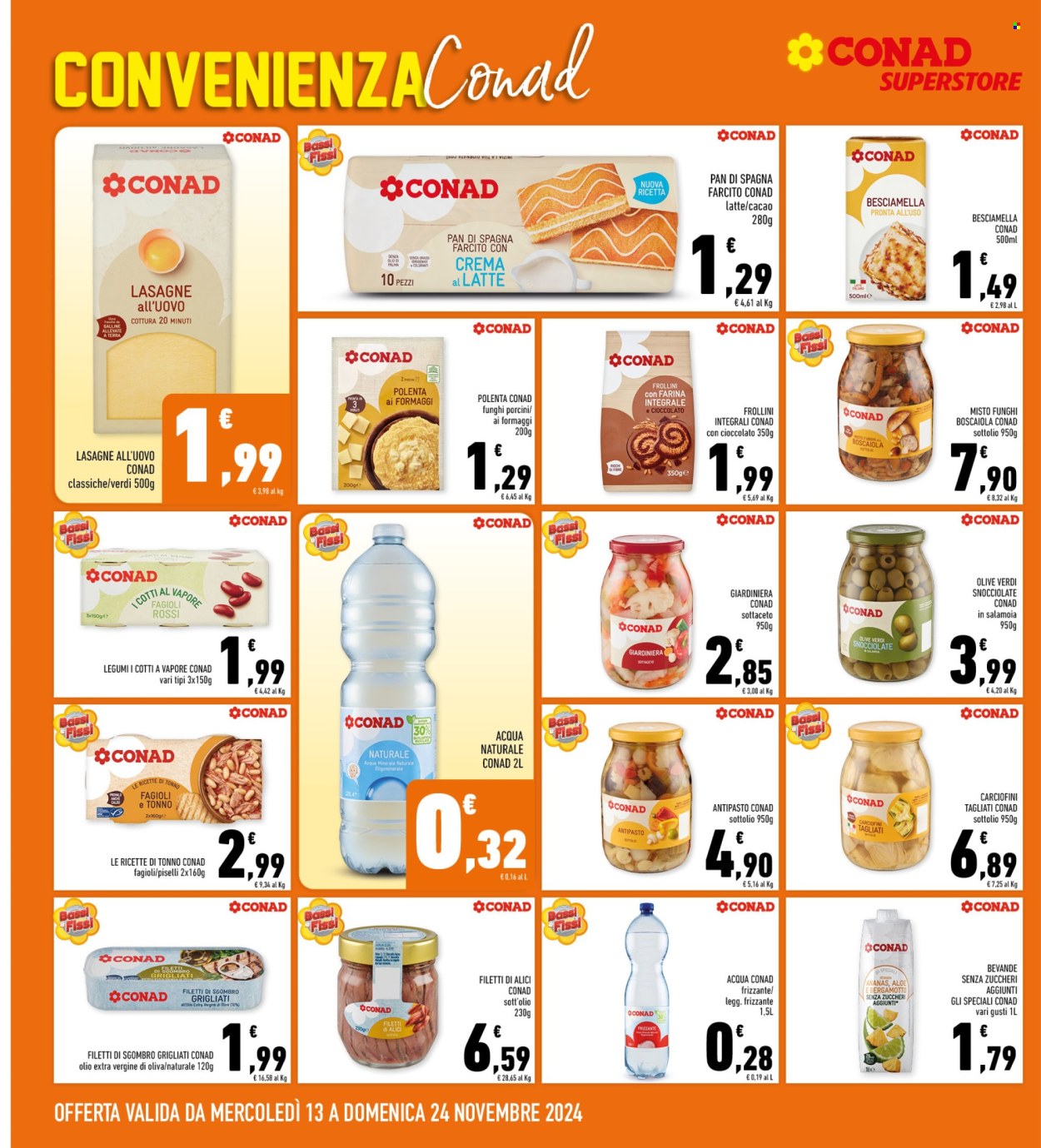 Volantino Conad Superstore - 13/11/2024 - 24/11/2024. Pagina 1