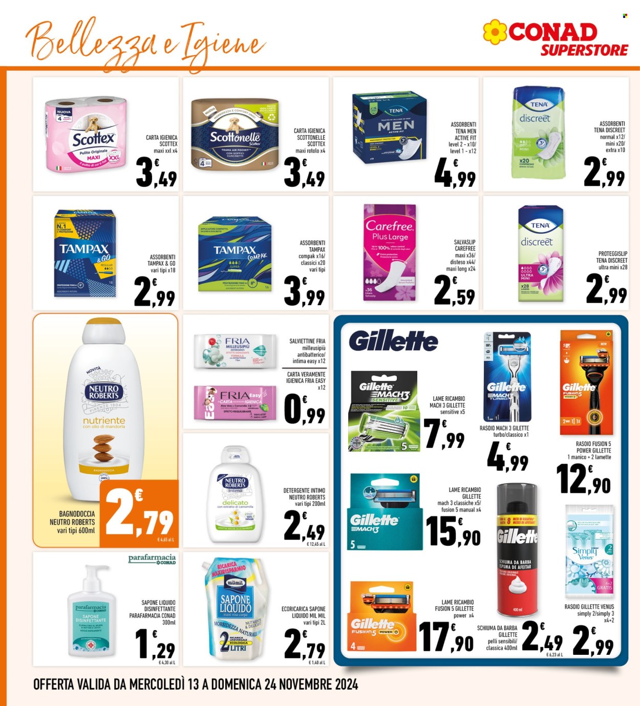 Volantino Conad Superstore - 13/11/2024 - 24/11/2024. Pagina 1