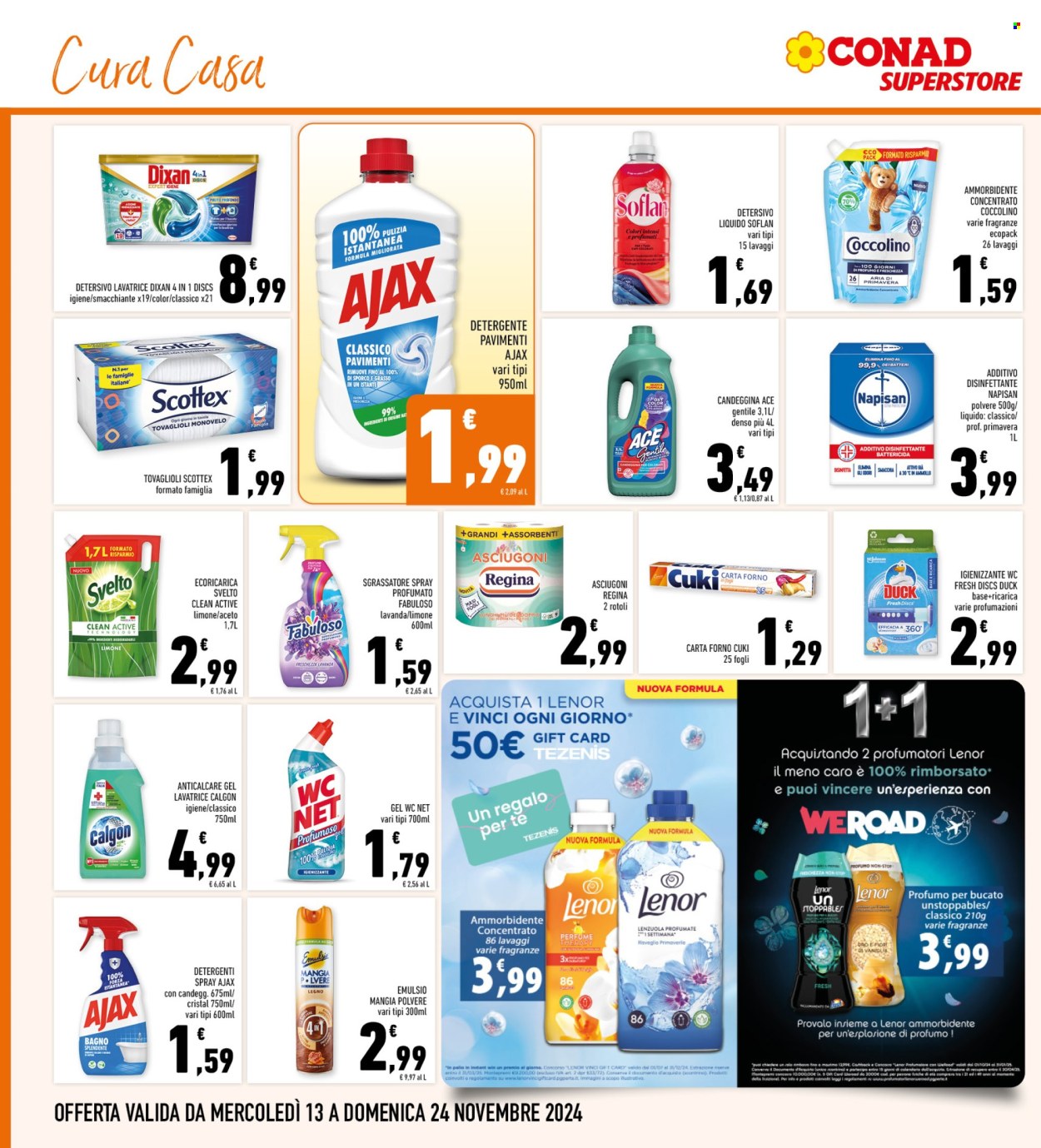 Volantino Conad Superstore - 13/11/2024 - 24/11/2024. Pagina 1