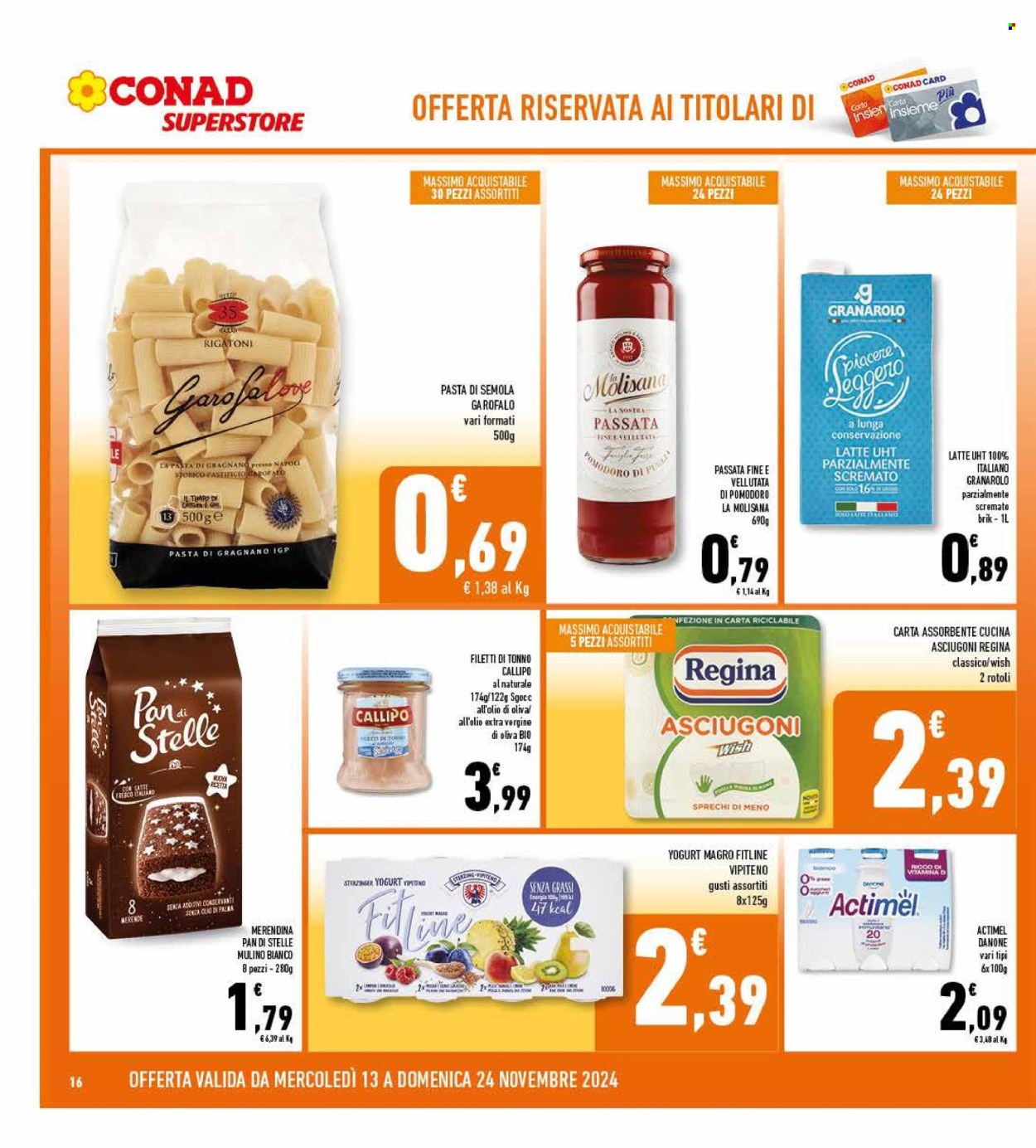 Volantino Conad Superstore - 13/11/2024 - 24/11/2024. Pagina 1