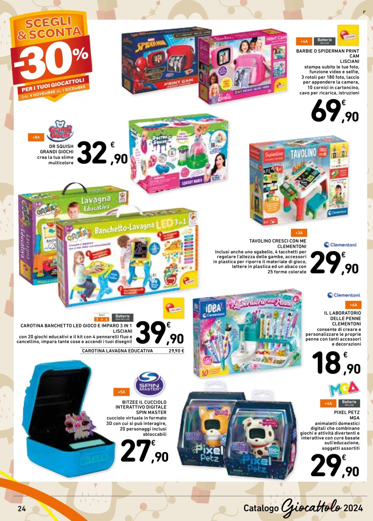 Volantino Spazio Conad - 13/11/2024 - 24/12/2024. Pagina 1