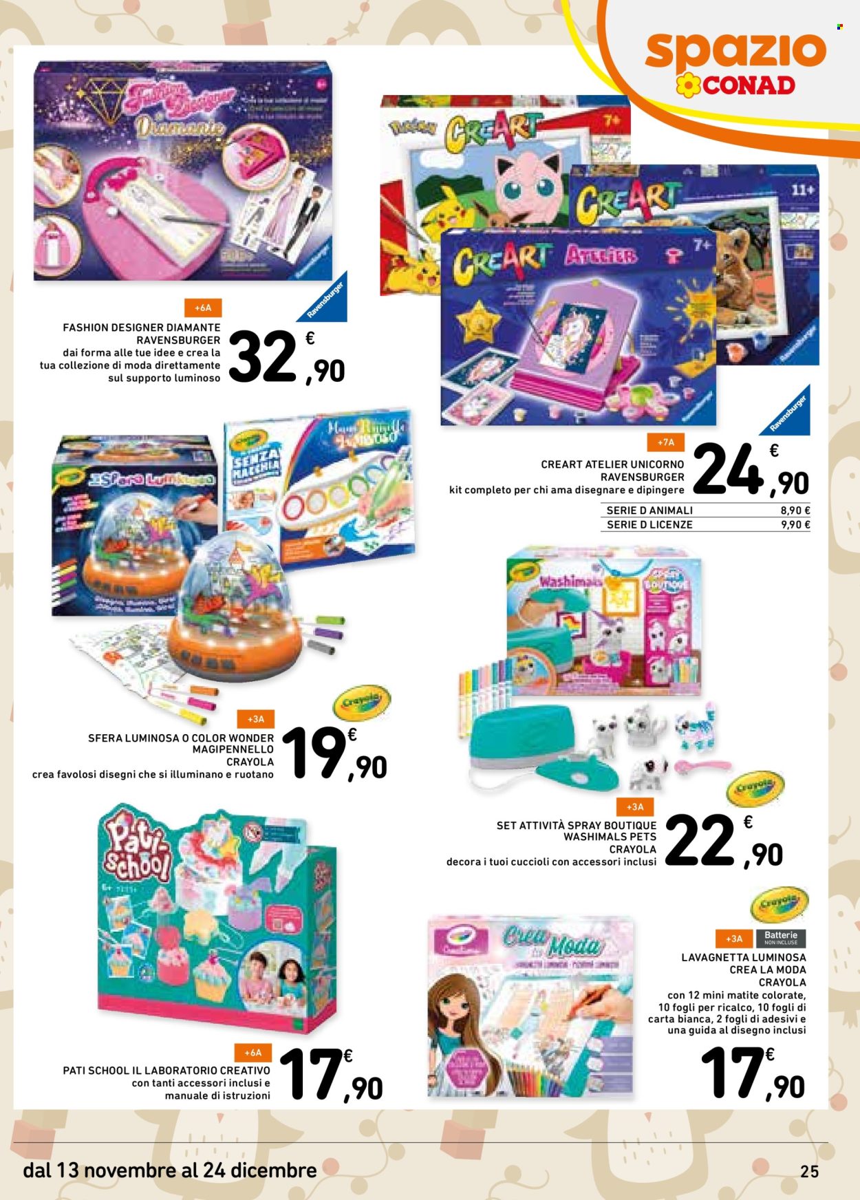 Volantino Spazio Conad - 13/11/2024 - 24/12/2024. Pagina 1