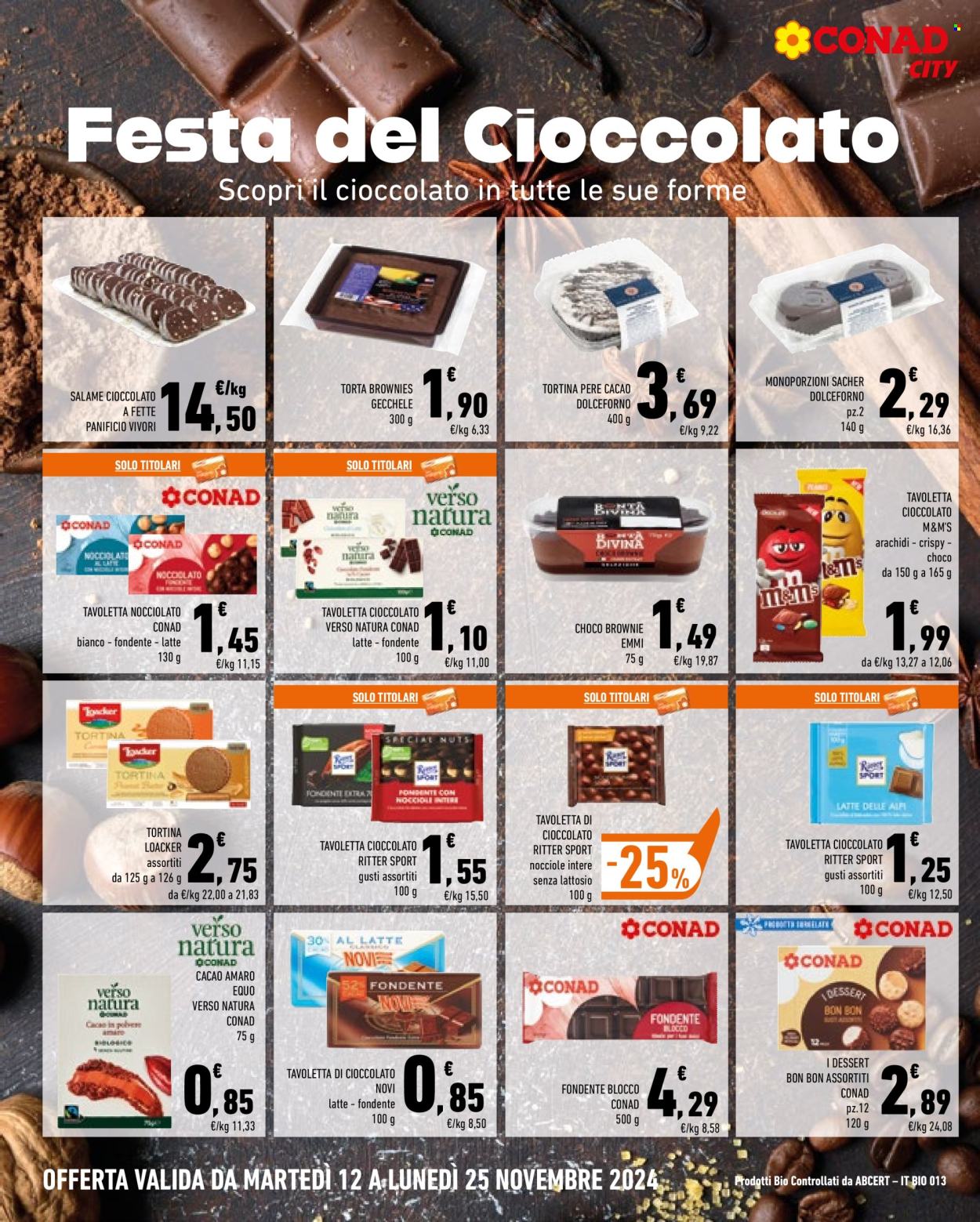 Volantino Conad - 12/11/2024 - 25/11/2024. Pagina 1