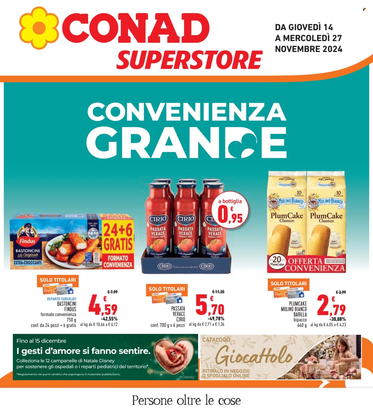 Leták Conad Superstore - 14.11.2024 - 27.11.2024. Strana 1