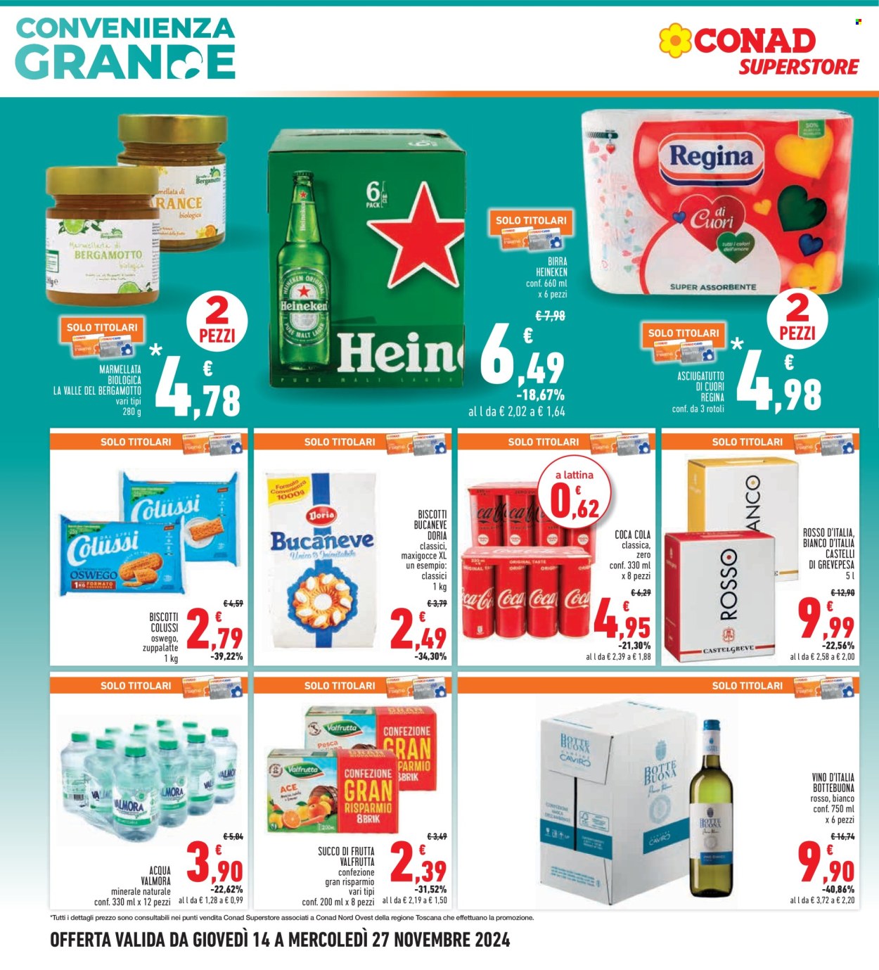 Volantino Conad Superstore - 14/11/2024 - 27/11/2024. Pagina 1