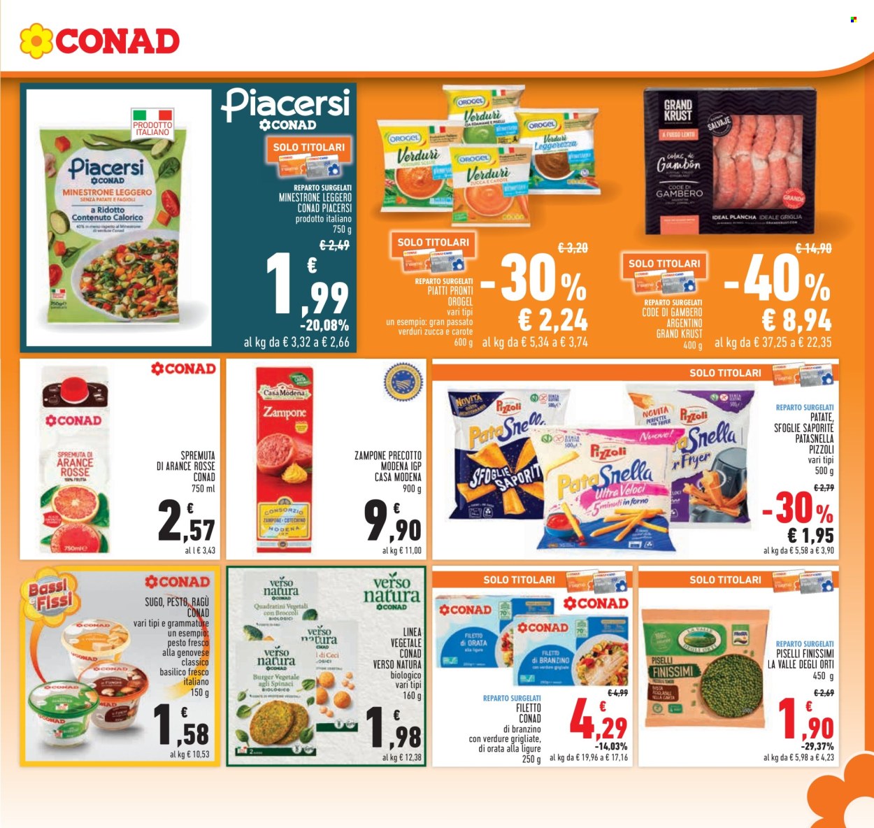 Volantino Conad - 14/11/2024 - 27/11/2024. Pagina 1