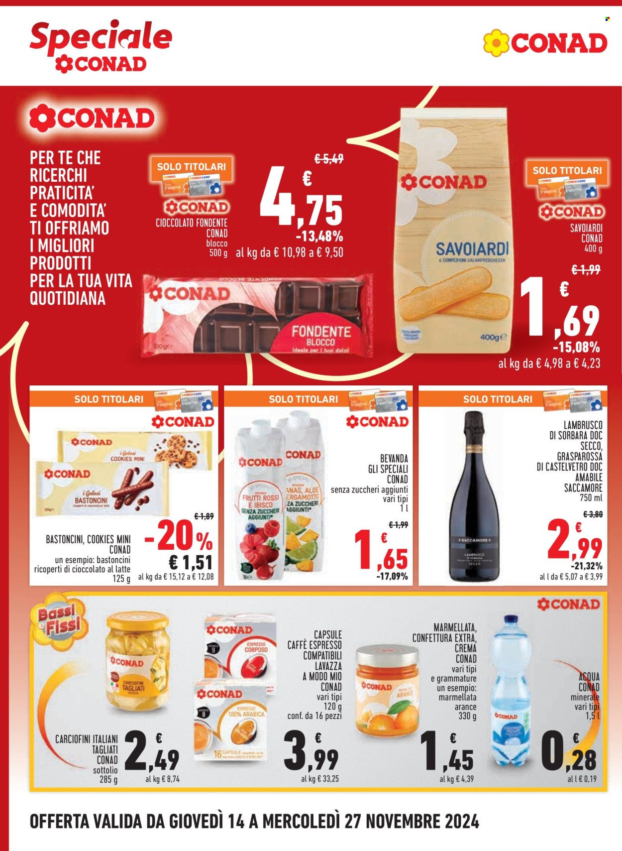 Leták Conad - 14.11.2024 - 27.11.2024. Strana 8