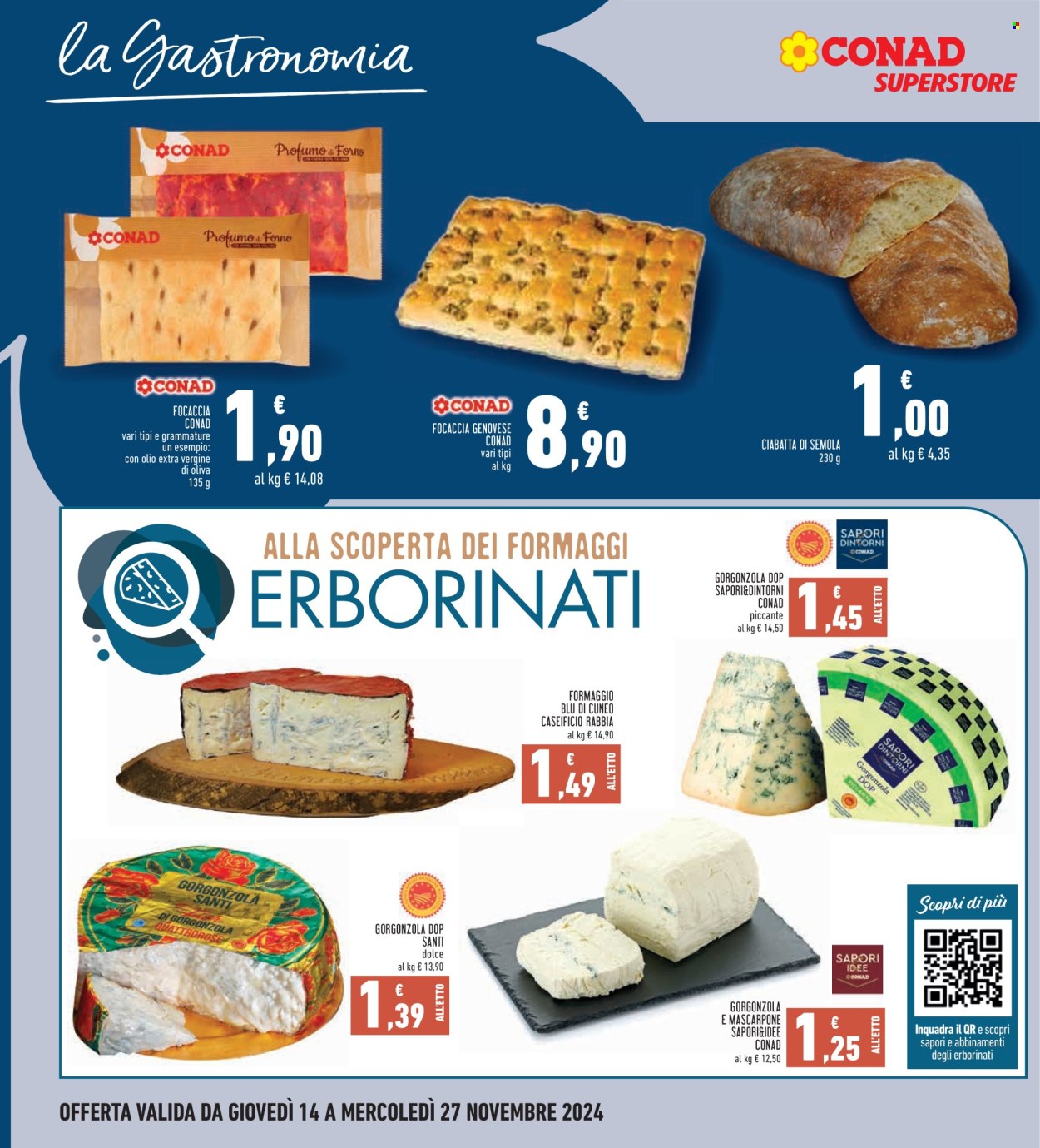 Volantino Conad Superstore - 14/11/2024 - 27/11/2024. Pagina 1