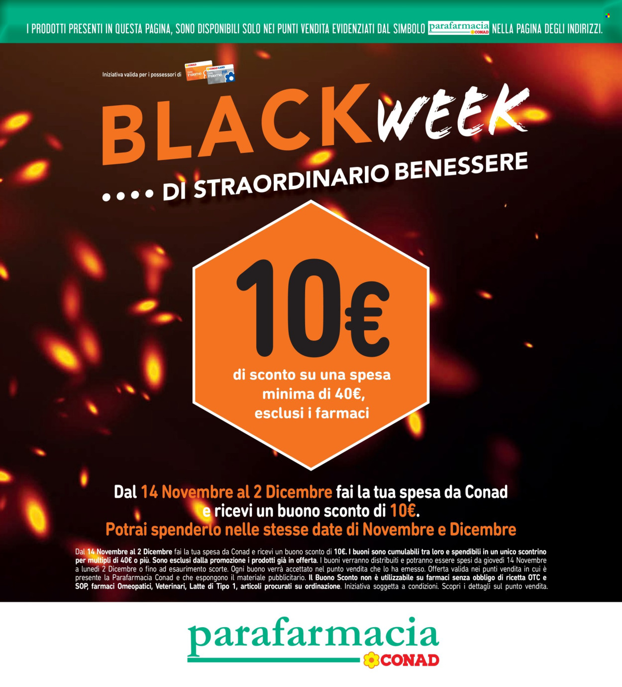 Volantino Conad Superstore - 14/11/2024 - 27/11/2024. Pagina 1