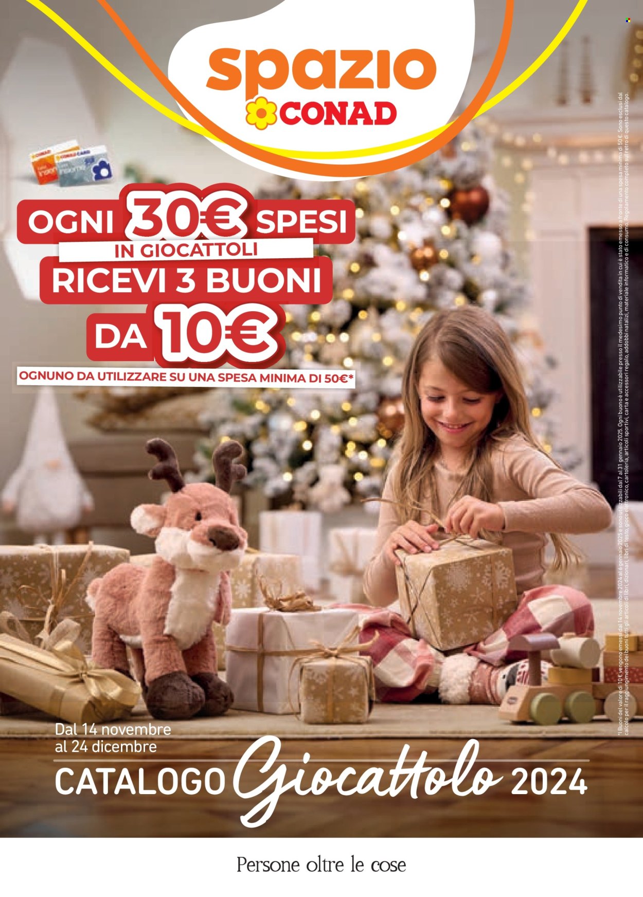 Volantino Spazio Conad - 14/11/2024 - 24/12/2024. Pagina 1