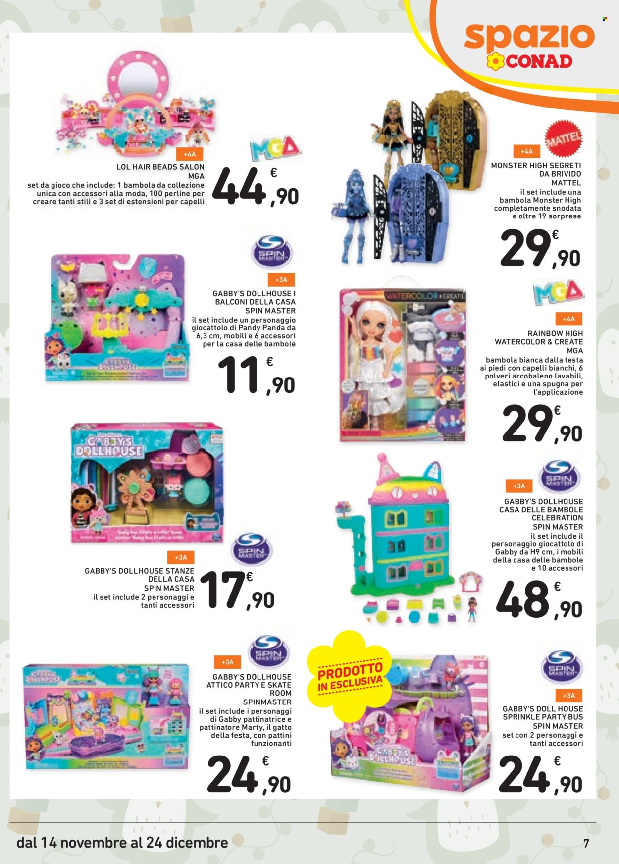 Volantino Spazio Conad - 14/11/2024 - 24/12/2024. Pagina 1