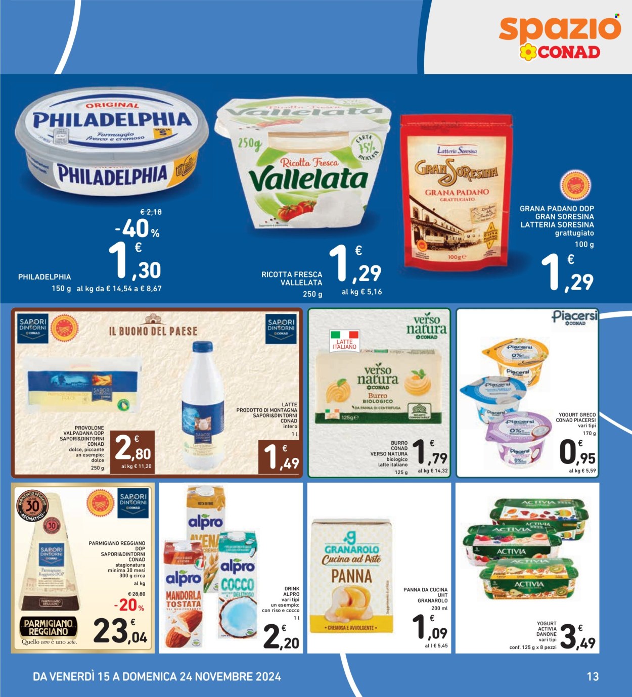 Volantino Spazio Conad - 15/11/2024 - 24/11/2024. Pagina 1