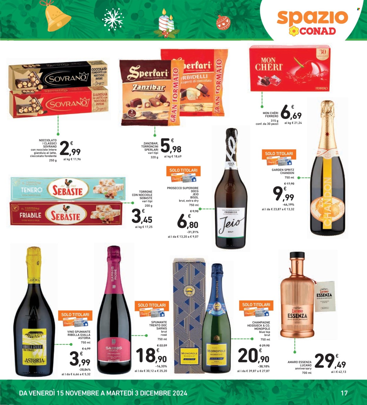 Volantino Spazio Conad - 15/11/2024 - 24/11/2024. Pagina 1