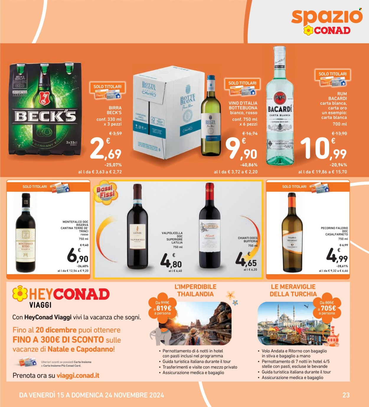 Volantino Spazio Conad - 15/11/2024 - 24/11/2024. Pagina 1