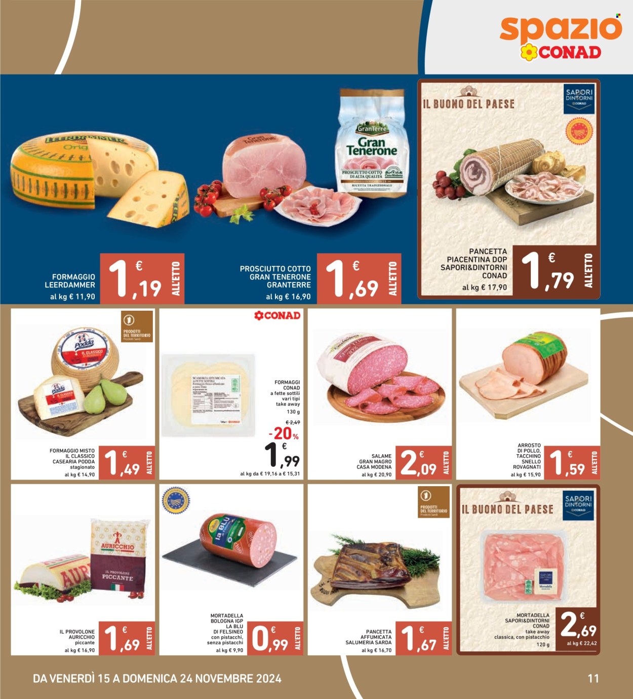 Volantino Spazio Conad - 15/11/2024 - 24/11/2024. Pagina 1