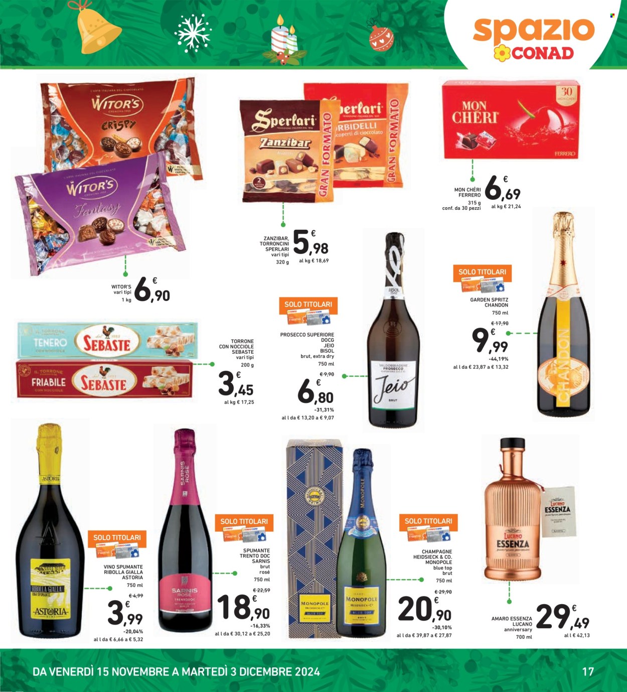 Volantino Spazio Conad - 15/11/2024 - 24/11/2024. Pagina 1